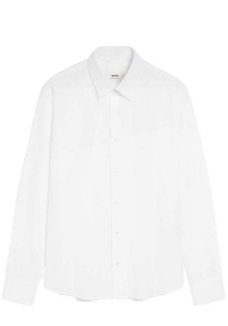 camicia adc tailor uomo bianca AMI PARIS | HSH764.CO0063100